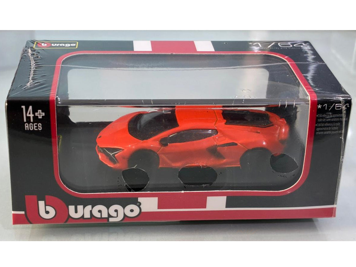 Lamborghini Revuelto orange 1:64 Bburago Licensed Diecast Scale