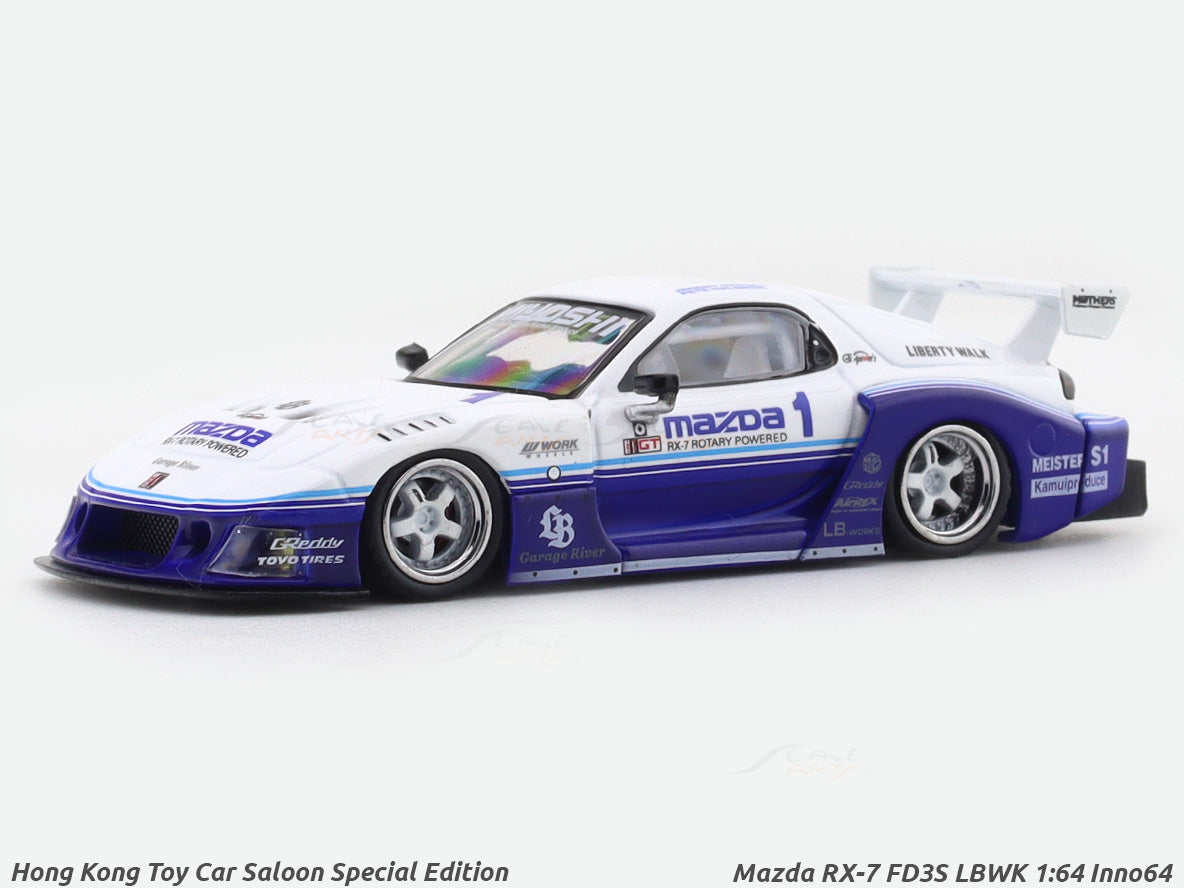 Mazda RX-7 FD3S LBWK 1:64 Inno64 diecast scale model car miniature