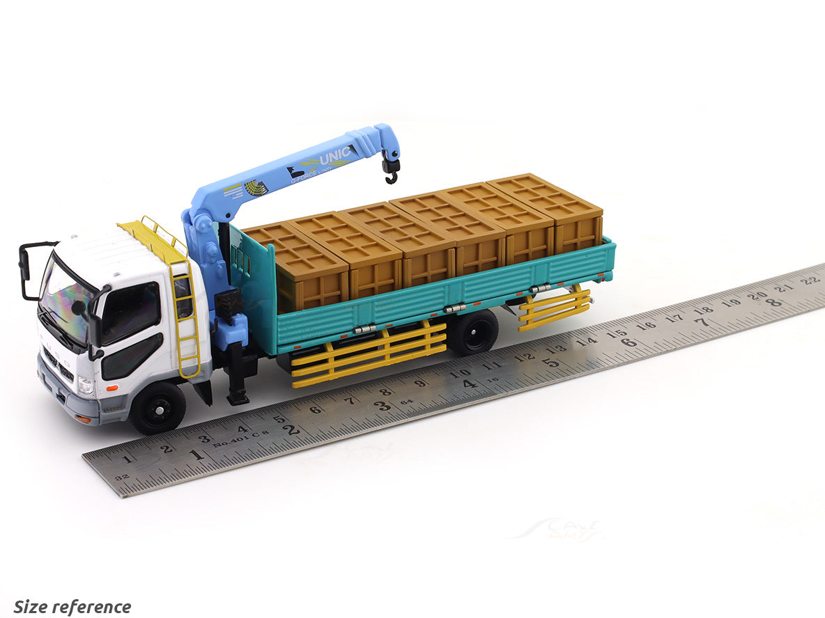 Mitsubishi Fuso Fighter 1024 white 1:64 GCD diecast scale model