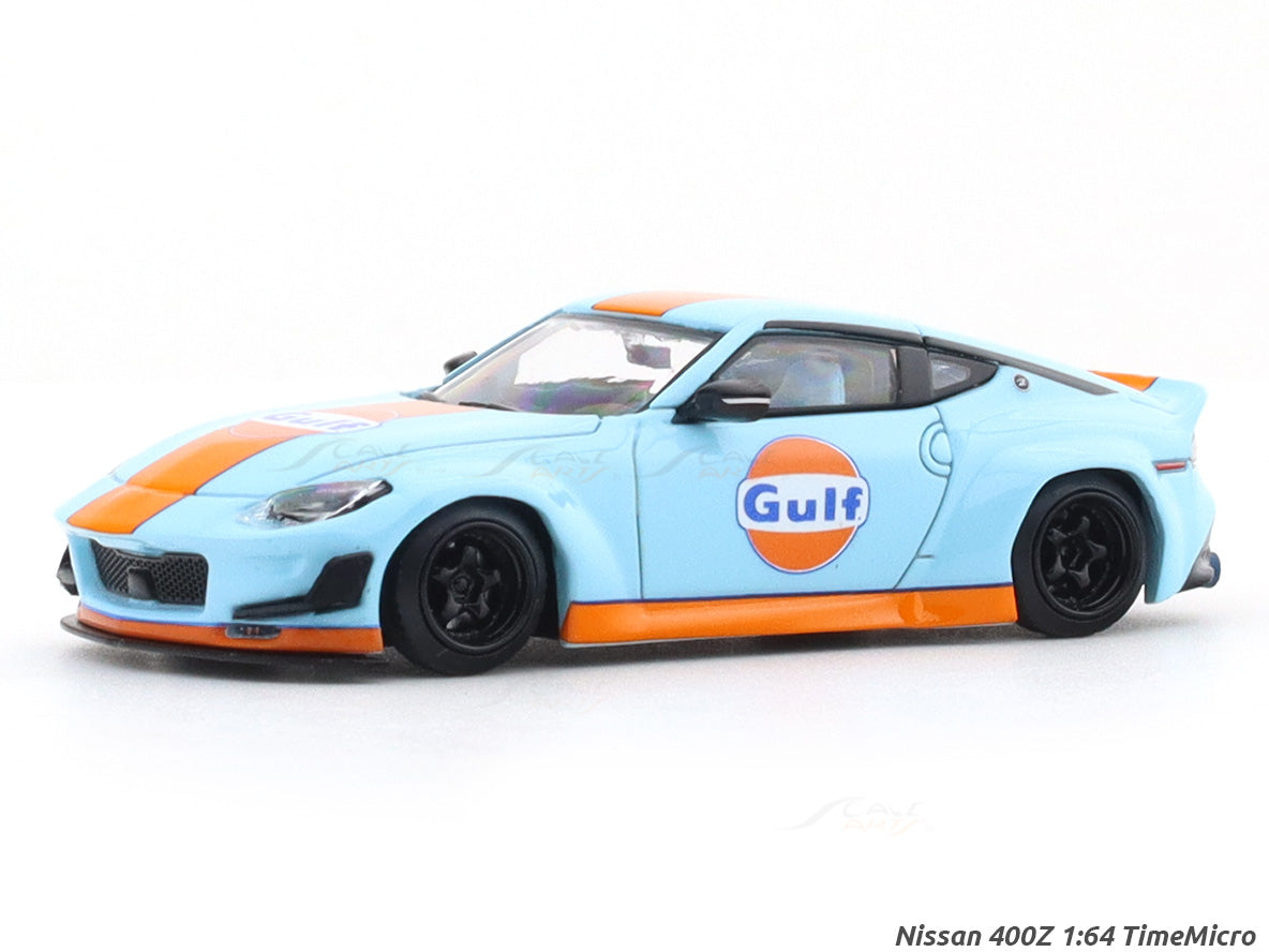 1/64 timemicro 400z + トレーラー + FJ40 ガルフ nissan-400z-gulf-1-64-
