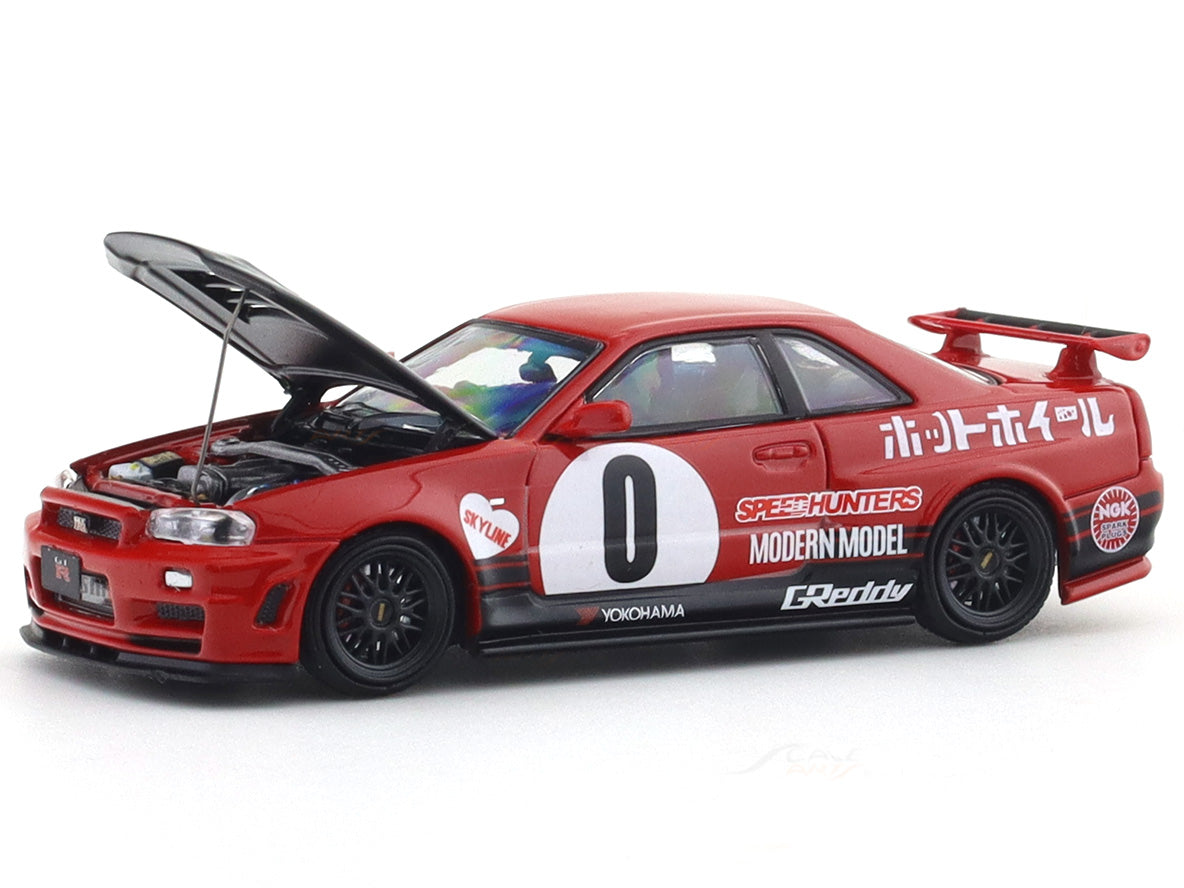 Nissan Skyline GT-R R34 Speed Hunters 1:64 Time Micro diecast