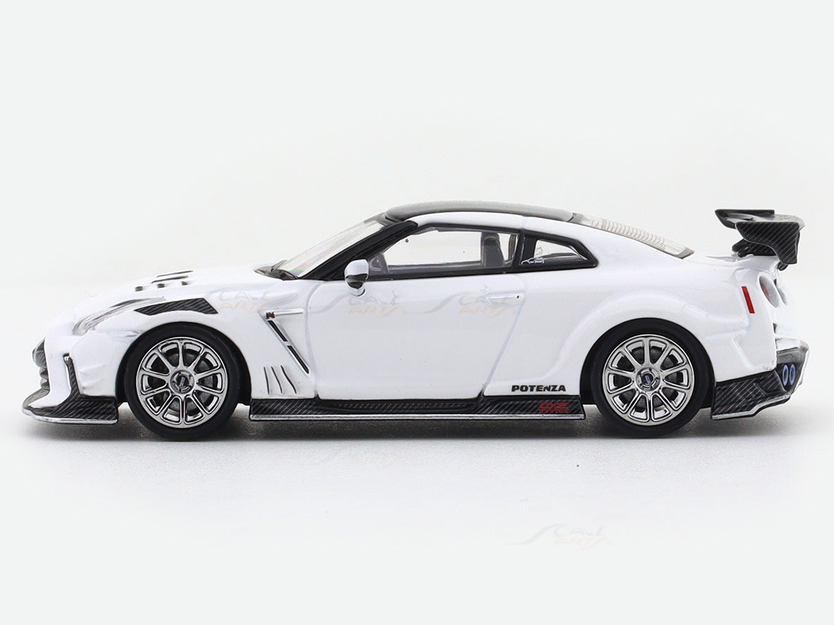 イグニッションモデル　TOP SECRET GT-R  ホワイト IG2389 1/64 TOP SECRET GT-R (VR32) White With Mr.Nagata ※メタル