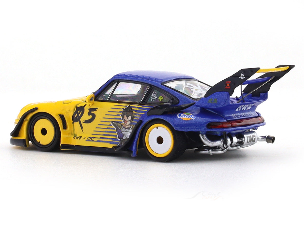 Porsche 993 (RWB) ミニカー Star Model RWB 993 Cyberpunk Silver - MINIATURE TOY SHOP