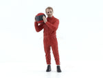Racing Legend 70s B Nikki Lauda inspired 1:18 American Diorama Figure for scale models