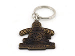 Royal Enfield Bronze color metal keyring / keychain