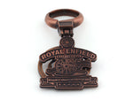 Royal Enfield Type 2 Copper color metal keyring / keychain
