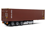 Port Container Trailer 1:24 Solido Scale Model collectible