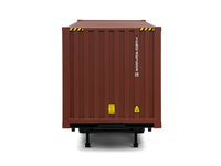 Port Container Trailer 1:24 Solido Scale Model collectible