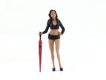 Umbrella Girl I 1:18 American Diorama Figure for scale models