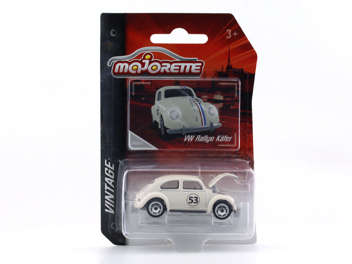 Volkswagen Kafer Beetle Herbie Vintage Edition Majorette scale model c