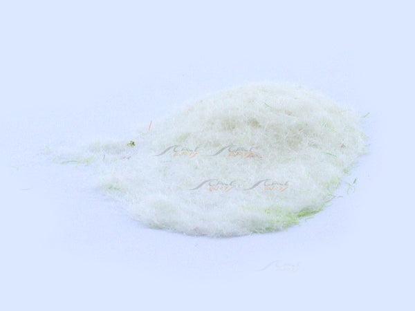 White static grass / snow flock 50 grams diorama accessories