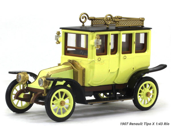 1907 Renault Tipo X 1:43 Rio Scale Model car.