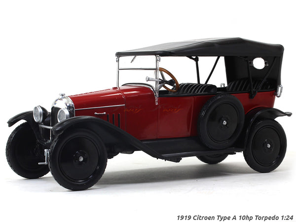 1919 Citroen Type A 10hp Torpedo 1:24 diecast scale model car.