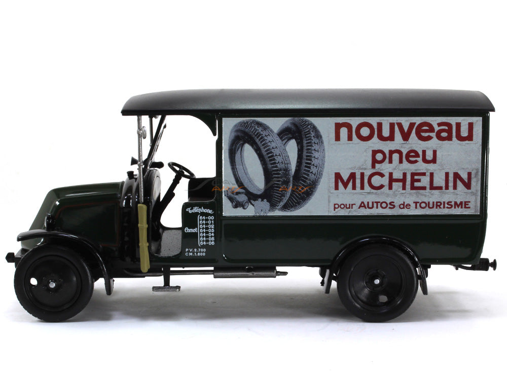 RENAULT CAMION BACHE MICHELIN COLLECTION OFFICIELLE DIECAST TRUCK 1925 1/43