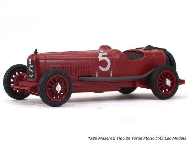 1926 Maserati Tipo 26 Targa Florio 1:43 Leo Models diecast Scale Model Car.