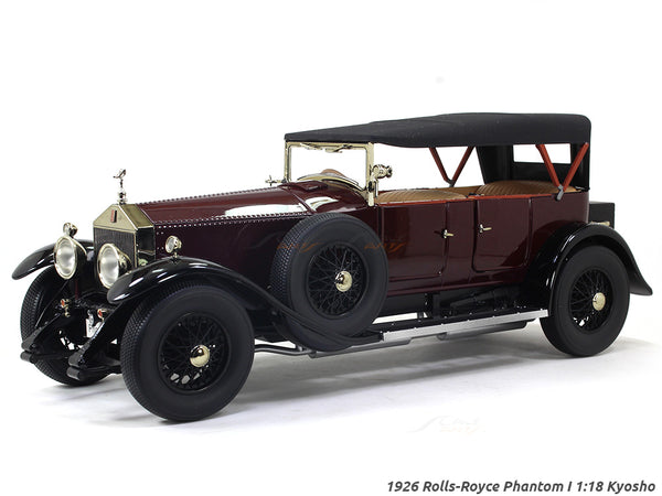 1926 Rolls-Royce Phantom I 1:18 Kyosho diecast Scale Model Car.