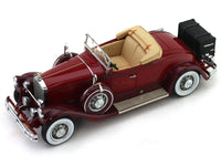 1930 Pierce Arrow Model B Roadster open 1:43 Esval Models scale model car.
