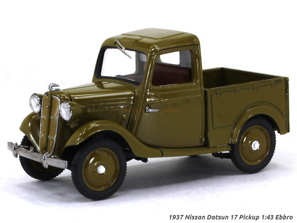 1937 Nissan Datsun 17 Pickup 1:43 Ebbro scale model truck | Scale