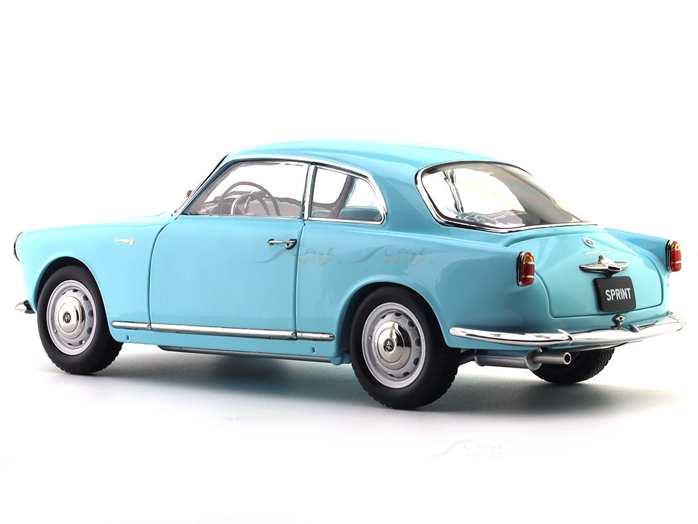 1954 Alfa-Romeo Giulietta Sprint Coupe Blue 1:18 Kyosho diecast scale model  miniature