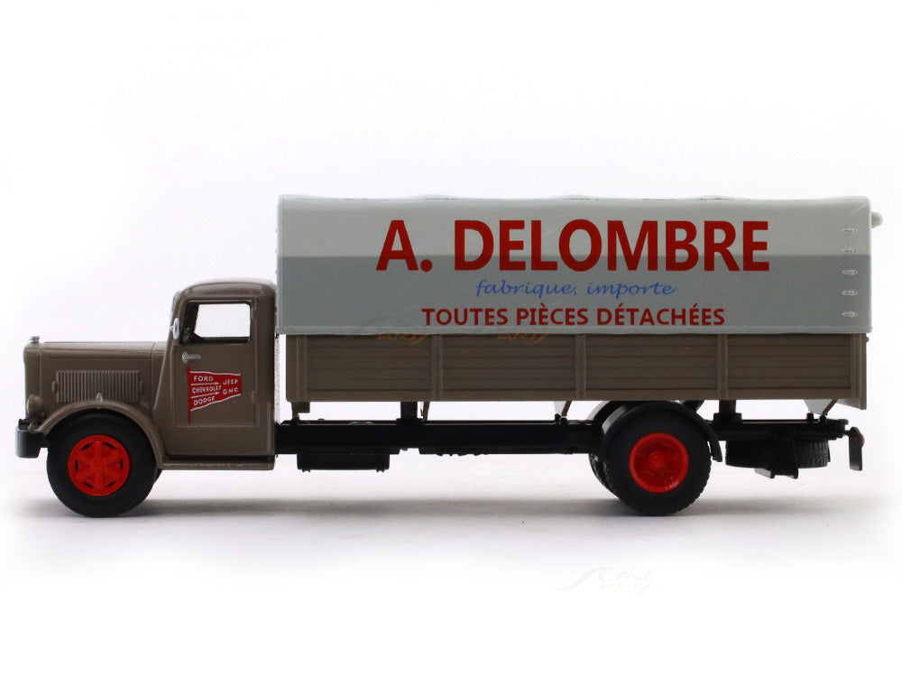 Berliet - GDM 10W Benne 1949 - Modèle Presse - 1/43 - Autos Miniatures Berliet - GDM 10W Benne 1949 - Modèle Presse - 1/43 - Autos Miniatures