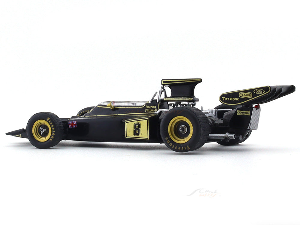 Lotus 72d De 1972 - Emerson Fittipaldi - Miniature Quartzo 1/43 - Occasion