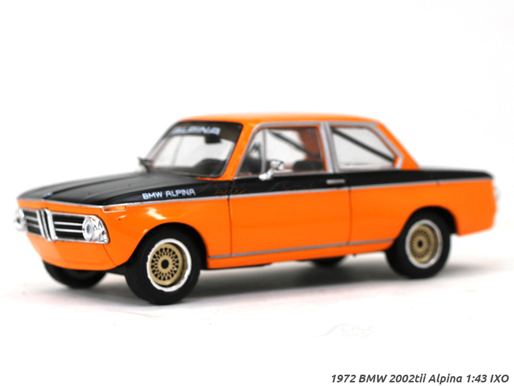 Miniature Bmw 2002 1/18 MCG Alpina Blanche/Décorer 1973