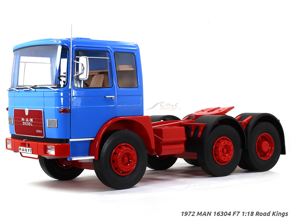 1972 MAN 16304 F7 118 Road King diecast Scale Model Truck Scale Arts