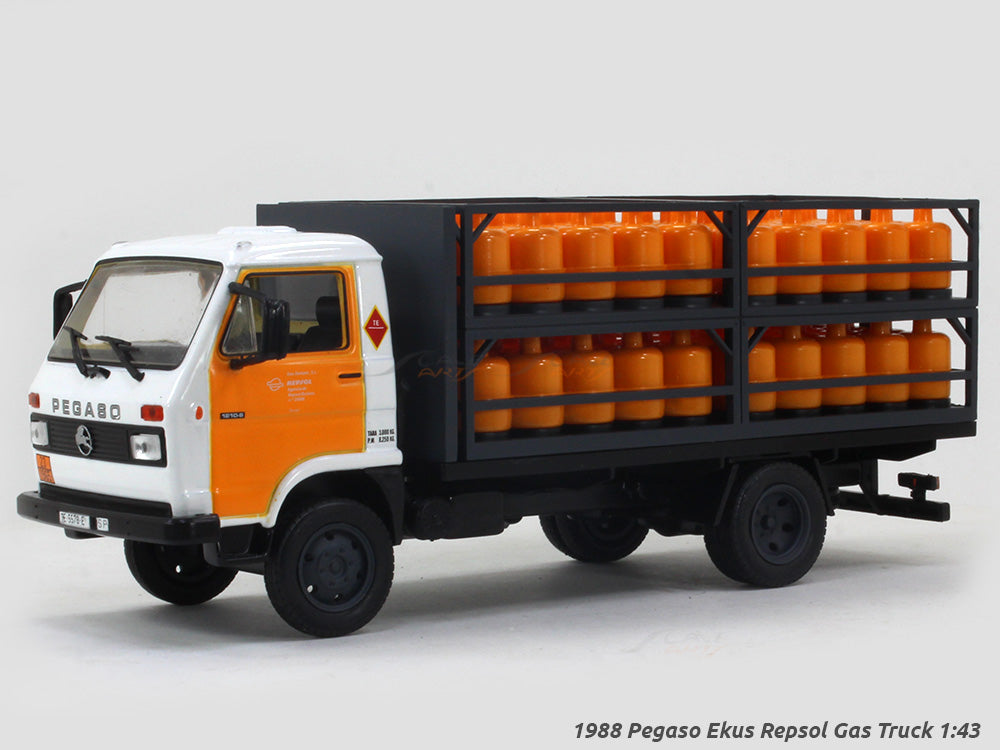 OPO 10 – Camion Citerne Pegaso Ekus Repsol Butano 1988 – Échelle 1/43 – Ixo Pour Salvat – Collection OPO 10 – Camion Citerne Pegaso Ekus Repsol Butano 1988 – Échelle 1/43 – Ixo Pour Salvat – Collection