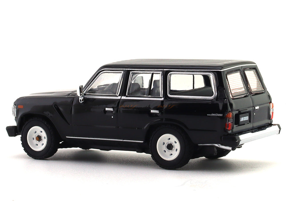 1988 Toyota Land Cruiser 60 GX black 1:64 Hobby Japan diecast