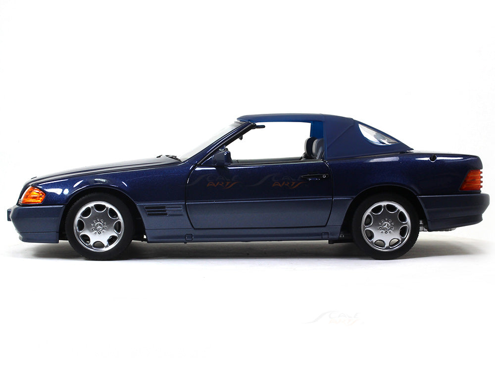 Miniatura De Carro Mercedes Benz Cinza Modelo 500 Sl 1989, Em Belo Horizonte 19351562