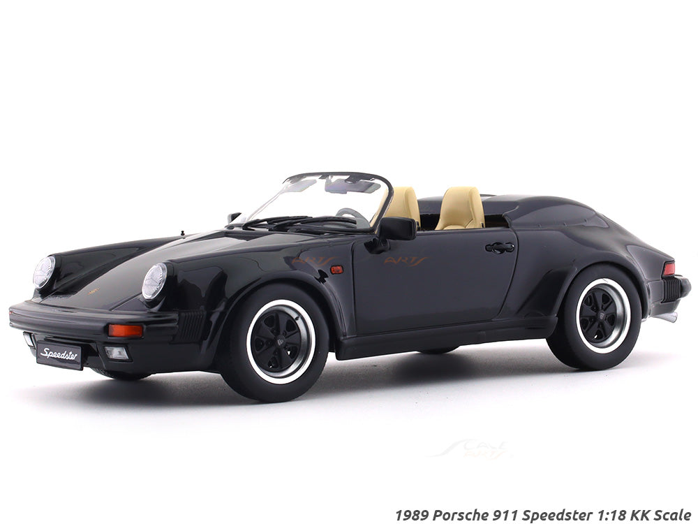 KK Scale 1/18ポルシェ 911 スピードスター 1989 カスタム 1989 Porsche 911 Speedster black 1:18 KK Scale diecast scale model