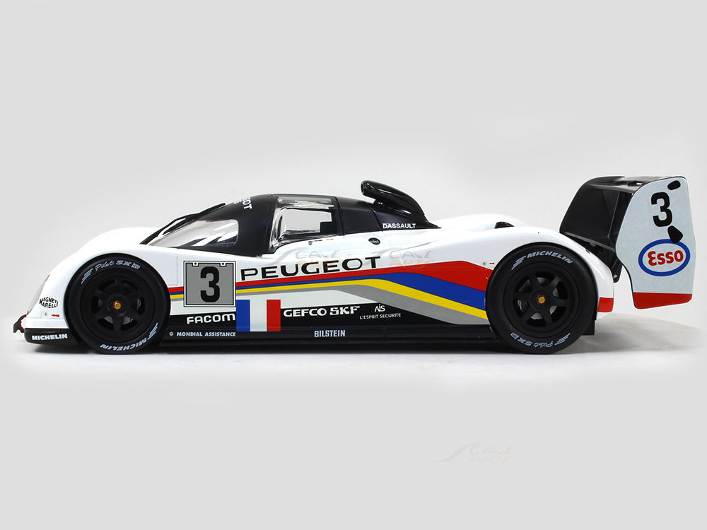 1993 Peugeot 905 #3 Winner 24h Lemans 1:18 Norev diecast Scale