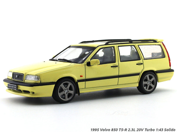 Broken Acrylic case : 1995 Volvo 850 T5-R 2.3L 20V Turbo 1:43 Solido diecast scale model car