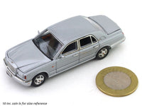 1998 Bentley Arnage silver 1:64 GFCC diecast scale miniature car.