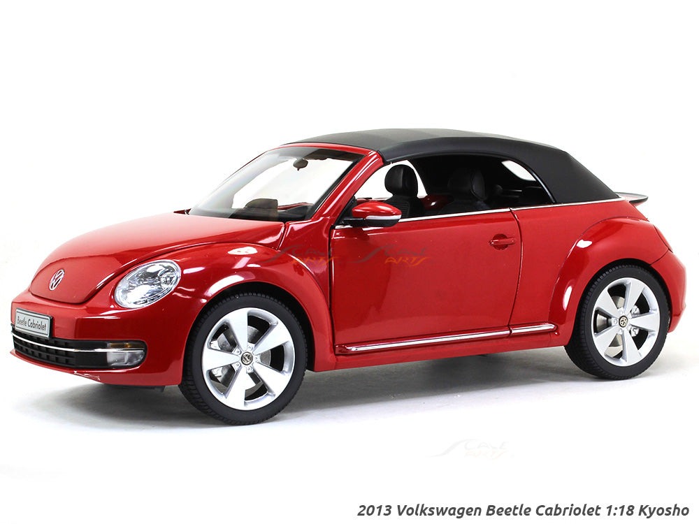 ミニカー VW New Beetle Convertible 1:18 2013 Volkswagen Beetle Cabriolet 1:18 Kyosho diecast Scale Model