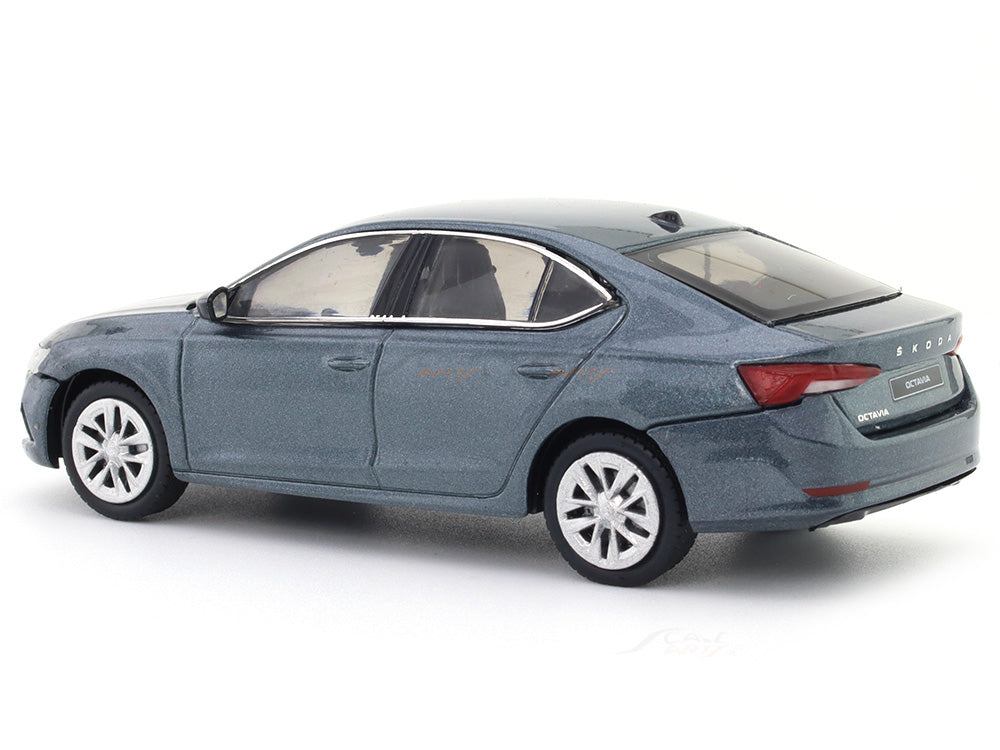 2020 Skoda Octavia IV Grey 1:43 Abrex diecast scale model car