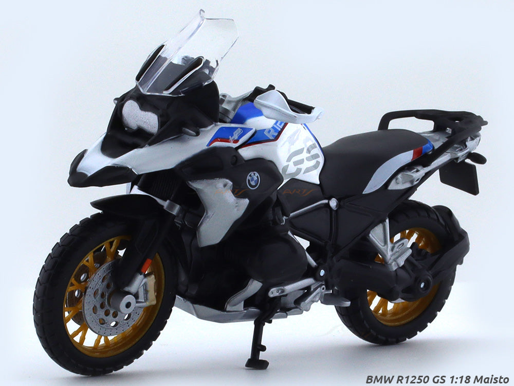 Maisto R1250 GS Kit Motore In Scala 1:12 - Modello Da Assemblaggio Con 38 Pezzi Metallici, Collezione