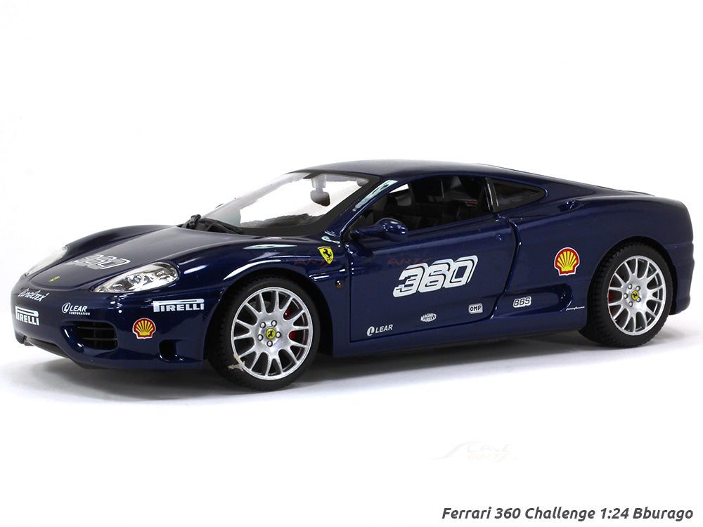 Ferrari 360 Challenge 1:24 Bburago diecast mcale model car | Scale