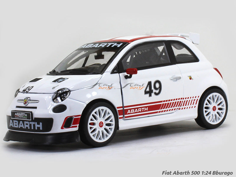 Fiat Abarth 500 Assetto Corse 1:24 Bburago diecast Scale Model car