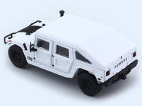Hummer H1 SUV / Humvee white 1:64 Master diecast scale model car