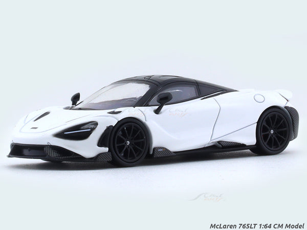 McLaren 765LT white 1:64 CM Model diecast scale model car