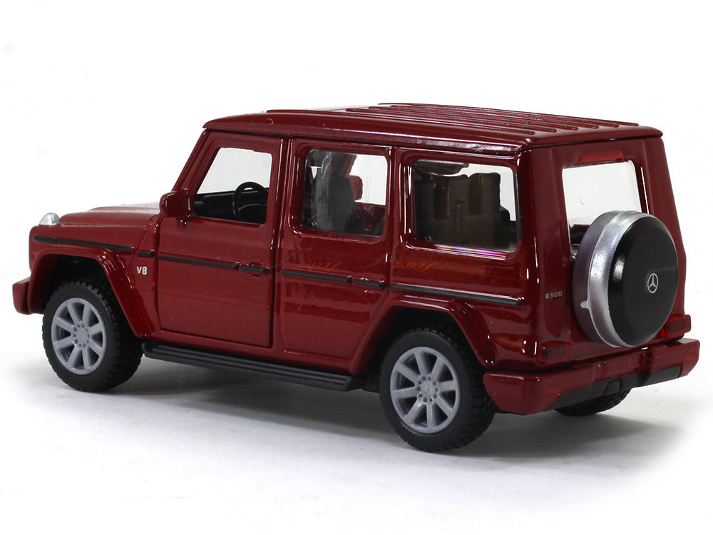 Mercedes-Benz G500 W463 red 1:43 Maisto Dealer Edition diecast