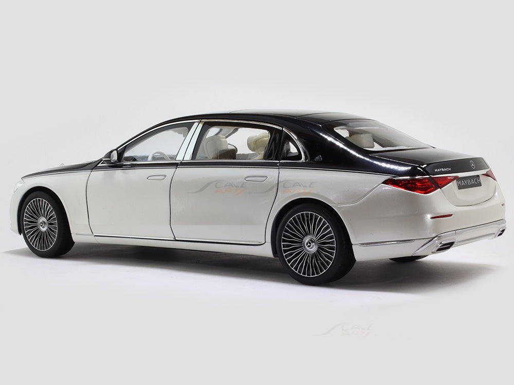 Mercedes-Benz Maybach S 680 4MATIC X223 White 1:18 Norev diecast