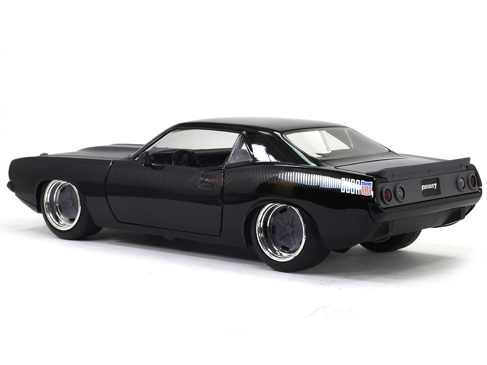 Letty's Plymouth Barracuda Fast & Furious 1:24 Jada diecast Scale