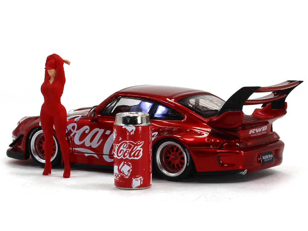 Porsche 911 993 RWB Coca Cola 1:64 TimeMicro diecast scale