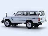 Toyota Land Cruiser LC60 white 1:64 GCD diecast scale model