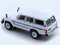 Toyota Land Cruiser LC60 white 1:64 GCD diecast scale model