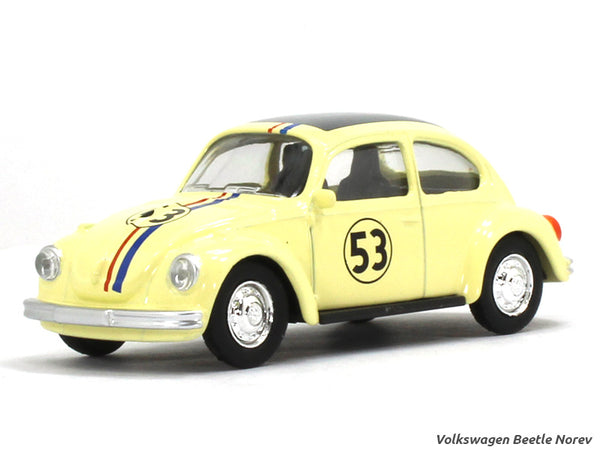 Volkswagen Beetle Herbie 1:54 Norev diecast scale model car.