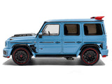 Brabus Rocket 900 / Mercedes-Benz G63 blue 1:43 Solido licensed diecast Scale Model collectible