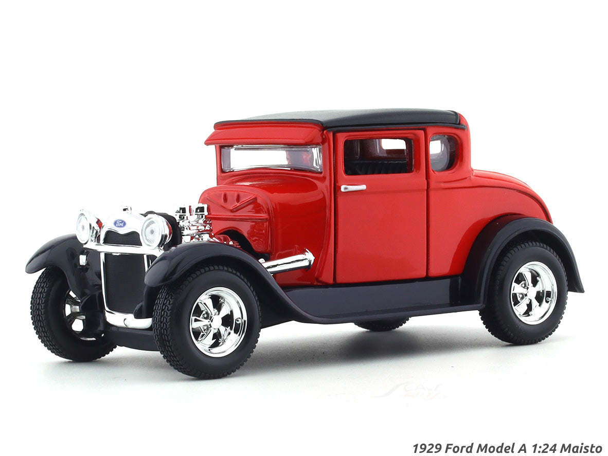 1929 Ford Model A Red 1 24 Maisto diecast alloy scale model car